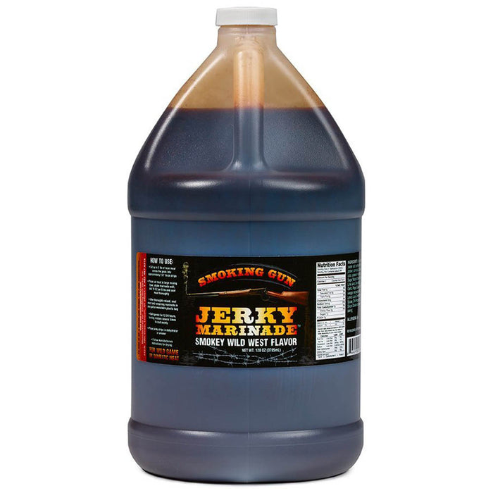 Smoking Gun Jerky 1 Gallon Jerky Marinade Smokey Wild West Flavor 8-56409-00210