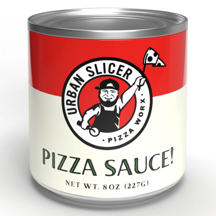 Urban Slicer Red Pizza Sauce 8 Oz Can All Natural Non GMO Gluten Free 84104