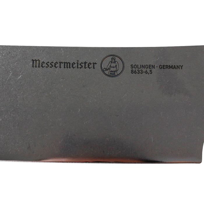 Messermeister Custom 6.5 Inch Nakiri Traditional Asian Inspired Knife 8633-6.5