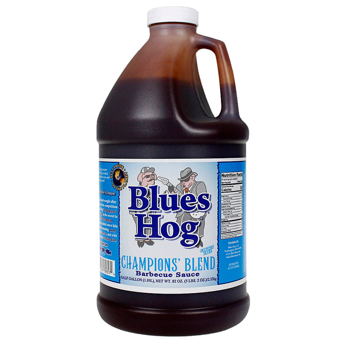 Blues Hog Champions Blend BBQ Sauce 82 Oz Marinade Sweet Heat Smoky Gluten Free