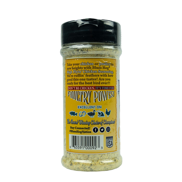 Blues Hog High Flyin' Chicken Dry Rub All Natural Seasoning Gluten Free 6.5 oz