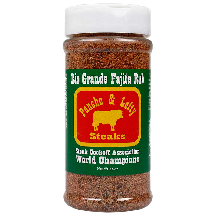 Pancho & Lefty Rio Grande Fajita Rub Original 12 Oz Bottle All Purpose 91433