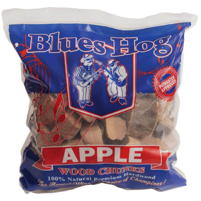 Blues Hog Apple Wood Chunks Natural Premium Hardwood 300 Cubic Inches Bag 92400