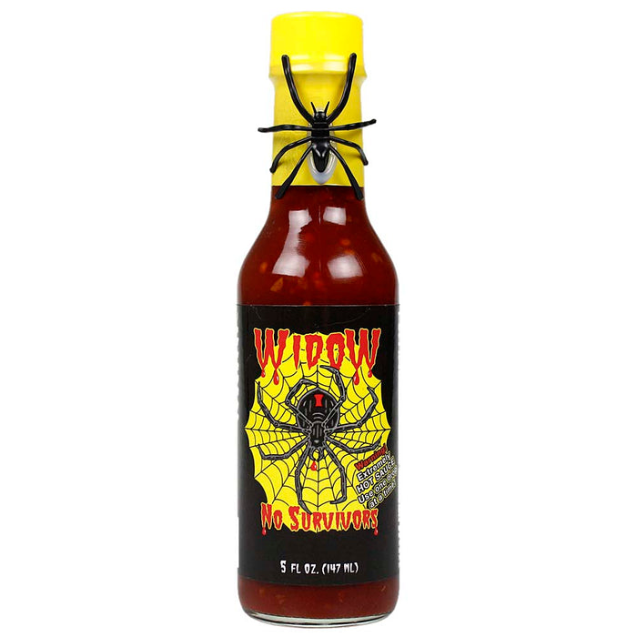 Sauce Crafters Widow No Survivors Hot Sauce Extreme Heat 5 Oz Bottle