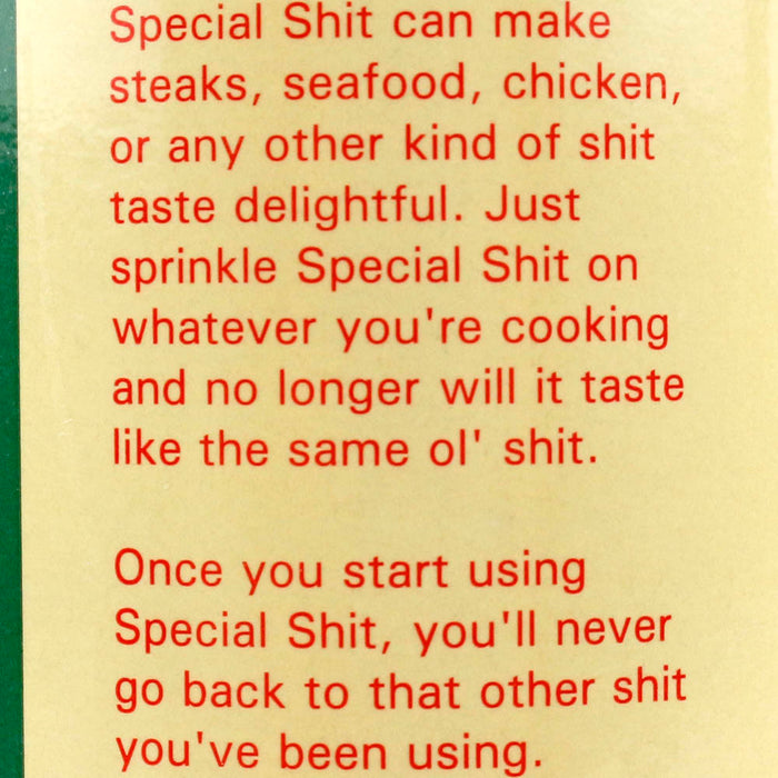 Big Cock Ranch 13 Oz Special Shit Spice All Purpose Seasoning Gluten & Msg Free