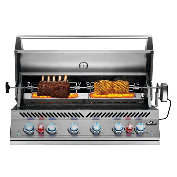 Napoleon Built In 700 Series 44 inch Natural Gas Grill Rear Infrared Burners