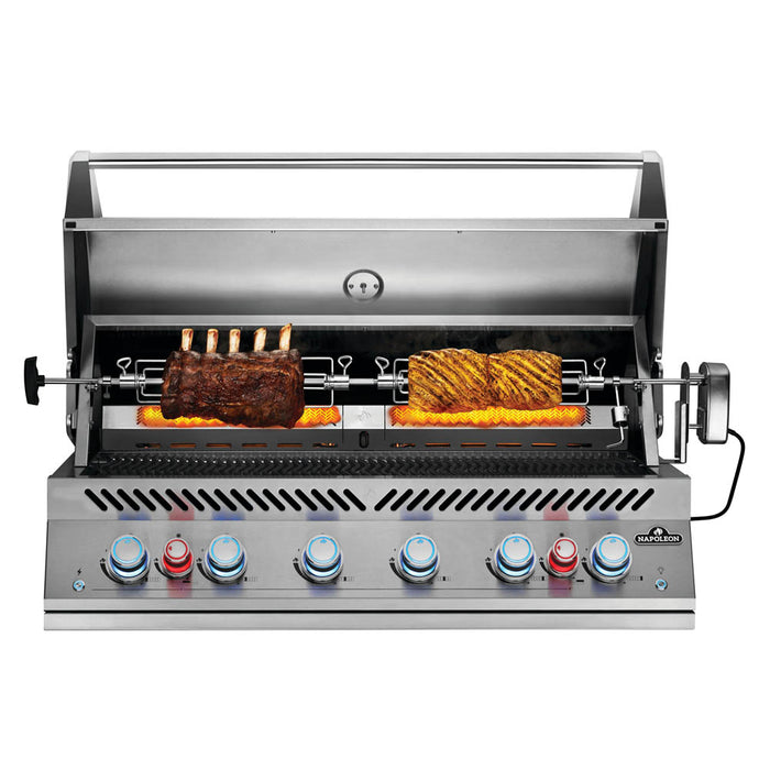 Napoleon Built In 700 Series 44 inch Propane Gas Grill Rear Infrared Burners