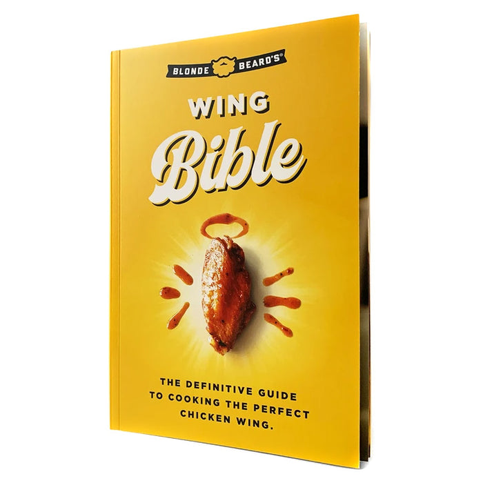 Blonde Beards Wing Bible Guide to Cooking the Perfect Chicken Wings Book Reading