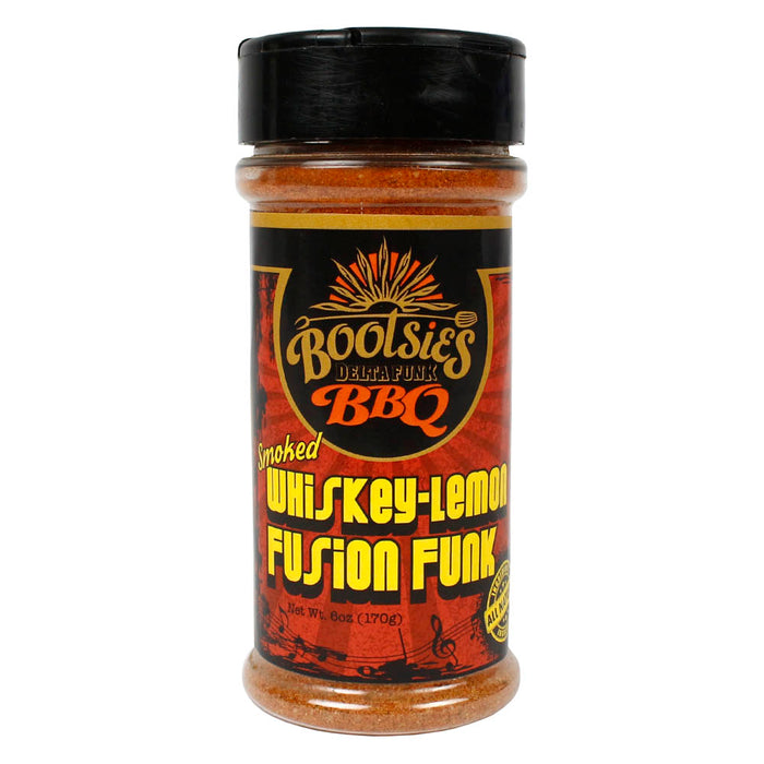 Bootsies Delta Funk BBQ Smoked Whiskey Lemon Fusion Funk Dry Rub Seasoning 6 oz