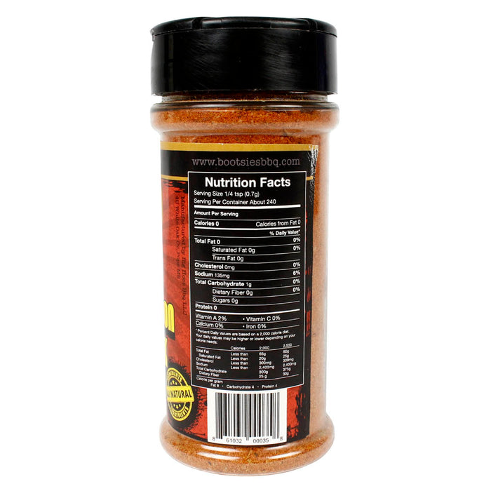 Bootsies Delta Funk BBQ Smoked Whiskey Lemon Fusion Funk Dry Rub Seasoning 6 oz