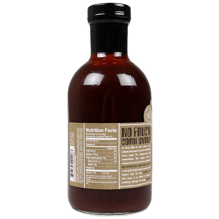 Meat Mitch WHOMP! Naked BBQ Sauce 21 Oz Bottle Award Winning No MSG or Gluten