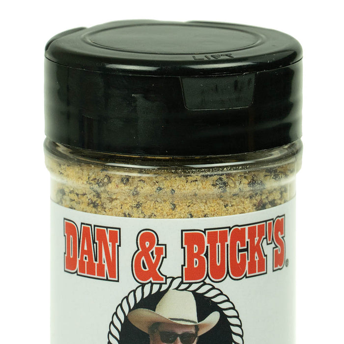 Dan & Buck's Hickory Onion Garlic Steak & Chicken Seasoning Rub & Marinade 6 oz