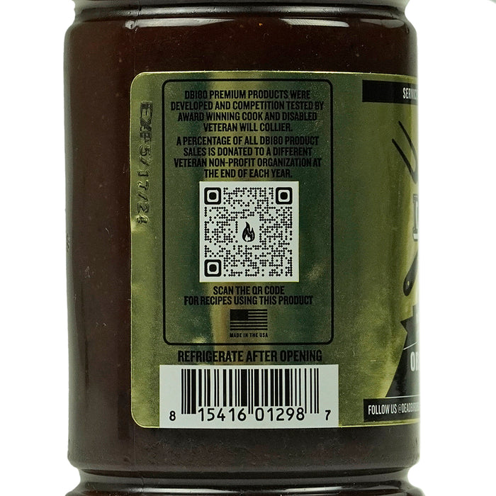 Dead Bird BBQ All Natural Original BBQ Sauce Savory And Sweet 16 oz. Bottle