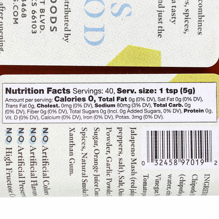 Pain is Good Chipotle Hot Sauce Small Bathes Big Flavors KC Chief Approved 7 oz.