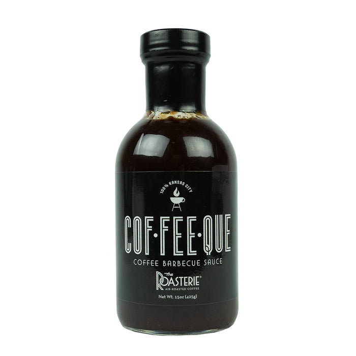 Roasterie Coffee-Que BBQ Sauce 15oz Bottle All-Natural And Gluten-Free Sauce