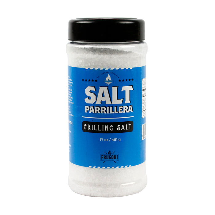 Frugoni Grilling Salt Coarse Grill Grain Sea Salt Enhance Natural Flavors 17 oz