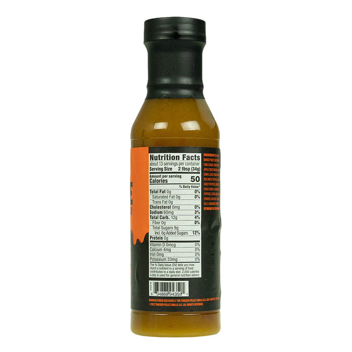 Traeger Mango & Habanero Glaze Spicy & Sweet Finishing Sauce 15oz Container