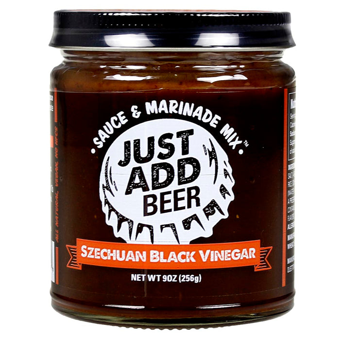 Just Add Beer 9 Oz Szechuan Black Vinegar Sauce and Marinade Mix JAB002