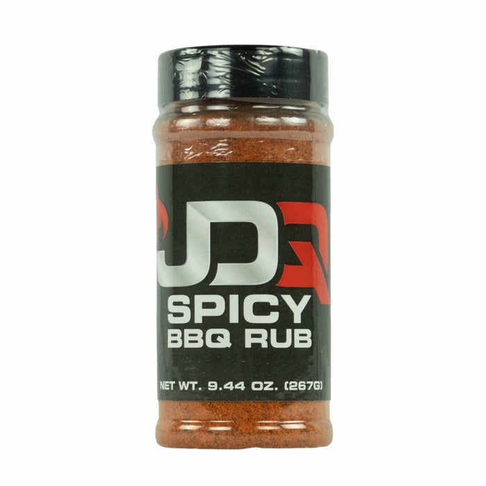 JDQ The Spicy BBQ Rib Rub Sweet, Savory, And Spicy Award Winning Flavor 14.5 oz