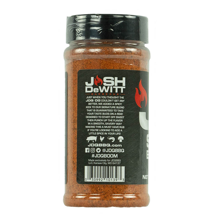 JDQ The Spicy BBQ Rib Rub Sweet, Savory, And Spicy Award Winning Flavor 14.5 oz