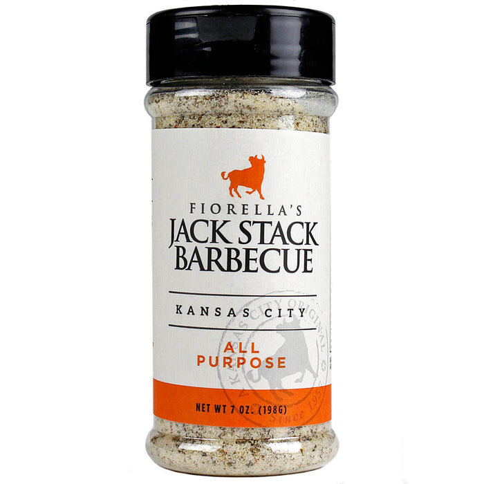 Fiorella's Jack Stack BBQ KC All Purpose Dry Rub Seasoning 7 Oz. Bottle