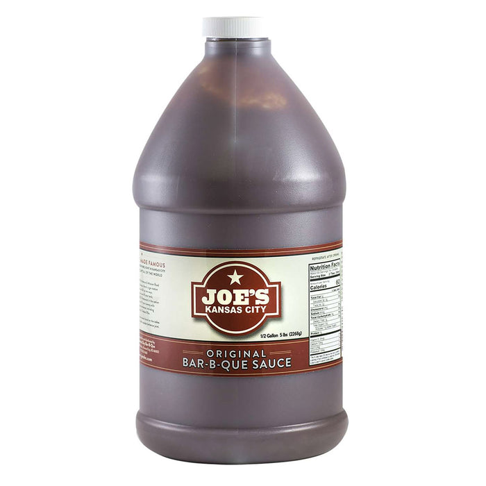 Joes Kansas City Original BBQ Sauce 64 Oz Jug Award Winning and World Famous