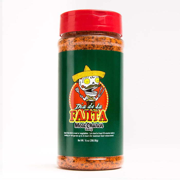 Meat Church Dia De La Fajita BBQ Rub 14 oz. No Msg Southwestern Fajita 28867