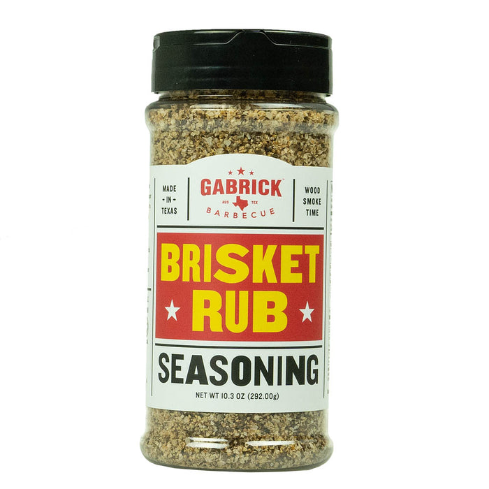 Gabrick Barbecue Brisket Dry Rub Seasoning For Steak & Beef Made In U.S.A. 10 oz