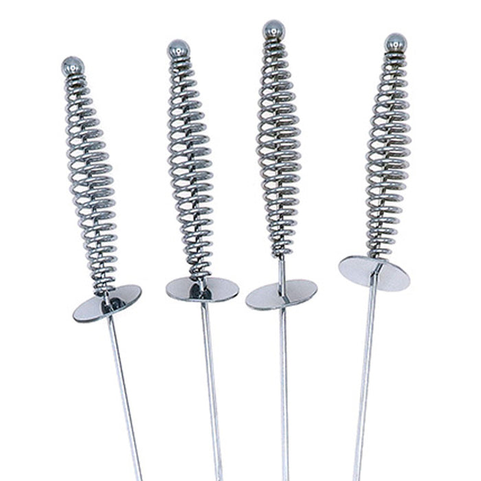 Mr. Bar-B-Q 17" Inch Spiral Kabob Skewers Set of 4 Stainless Steel 40331Y