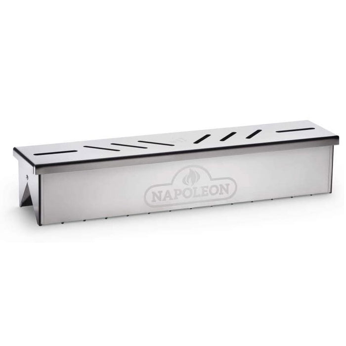 Napoleon Stainless Steel Smoker Box Add Natural Smoke Flavor 67013