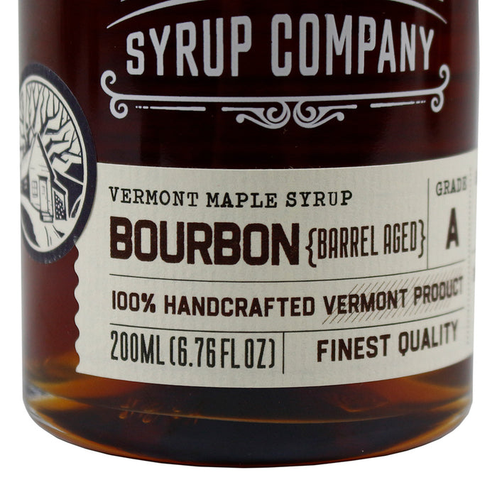 Old City Syrup Co. Bourbon Maple Syrup Made Organically Sweet Caramel Flavors