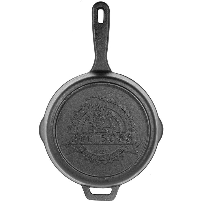 Pit Boss 14" Inch Cast Iron Skillet Pre Seasoned Non Stick 68003