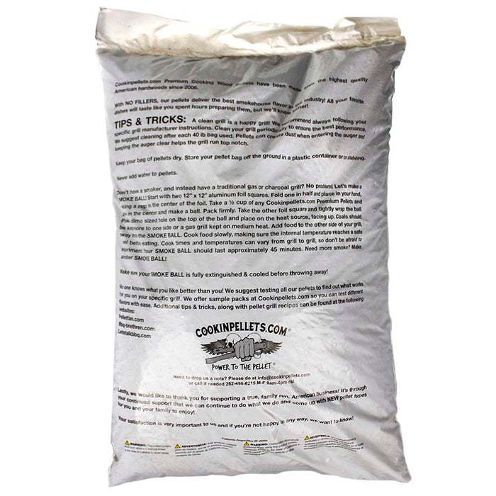 CookinPellets 100% Black Cherry Wood Cooking BBQ Pellets 40lb Bag PEL217