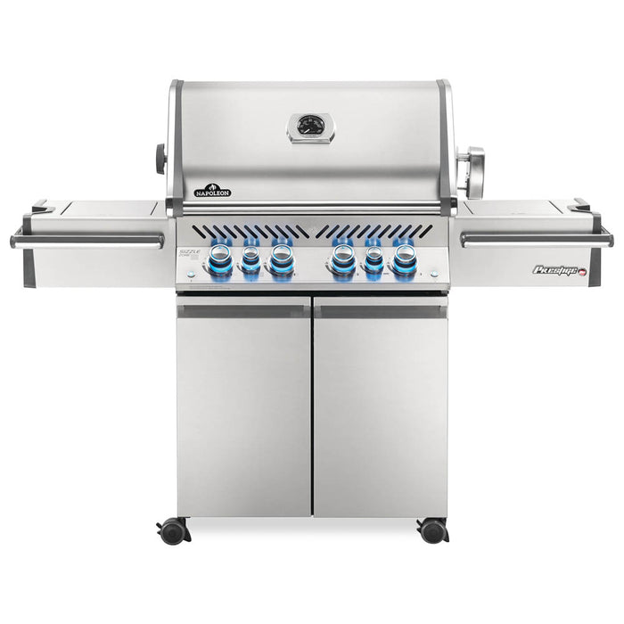 Napoleon Prestige Pro 500 RSIB Propane Gas Grill Infrared Rear & Side Burners