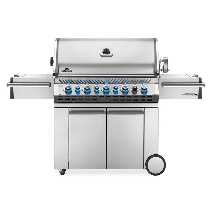 Napoleon Prestige Pro 665 RSIB Natural Gas Grill Infrared Rear & Side Burners