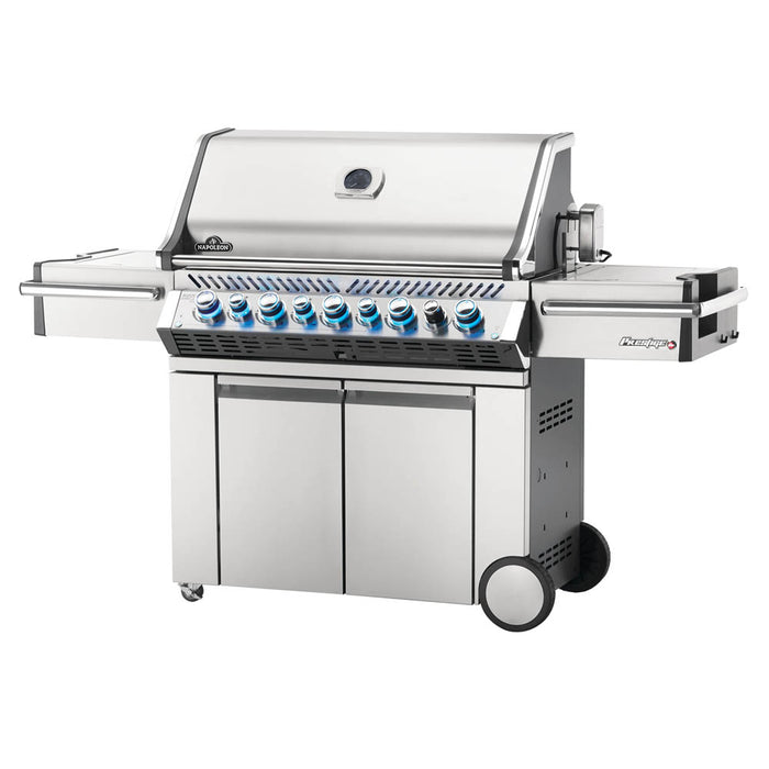 Napoleon Prestige Pro 665 RSIB Natural Gas Grill Infrared Rear & Side Burners