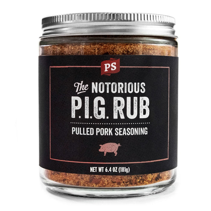 PS Seasoning Notorious PIG Pulled Pork Rub and Seasoning 6.4 oz Bottle 02-1911