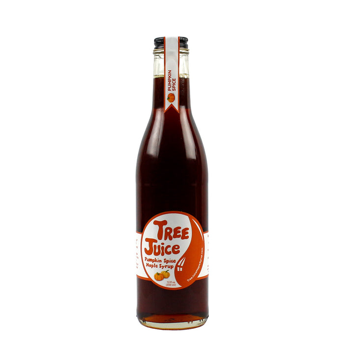 Tree Juice Pumpkin Spice Maple Syrup With All Organic Pumpkin Pie Spice 12oz