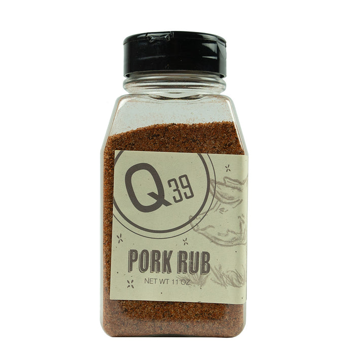 Q39 Pork Rub With A Bit More Spice & Less Sugar Gluten Free & No MSG 11oz