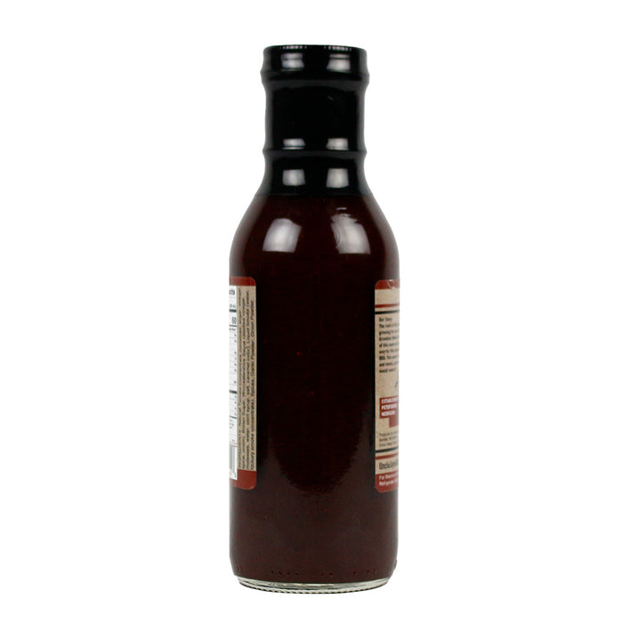 Uncle Jays BBQ Sauce Sweet and Smoky Local Nebraska Sauce 12 Oz Bottle