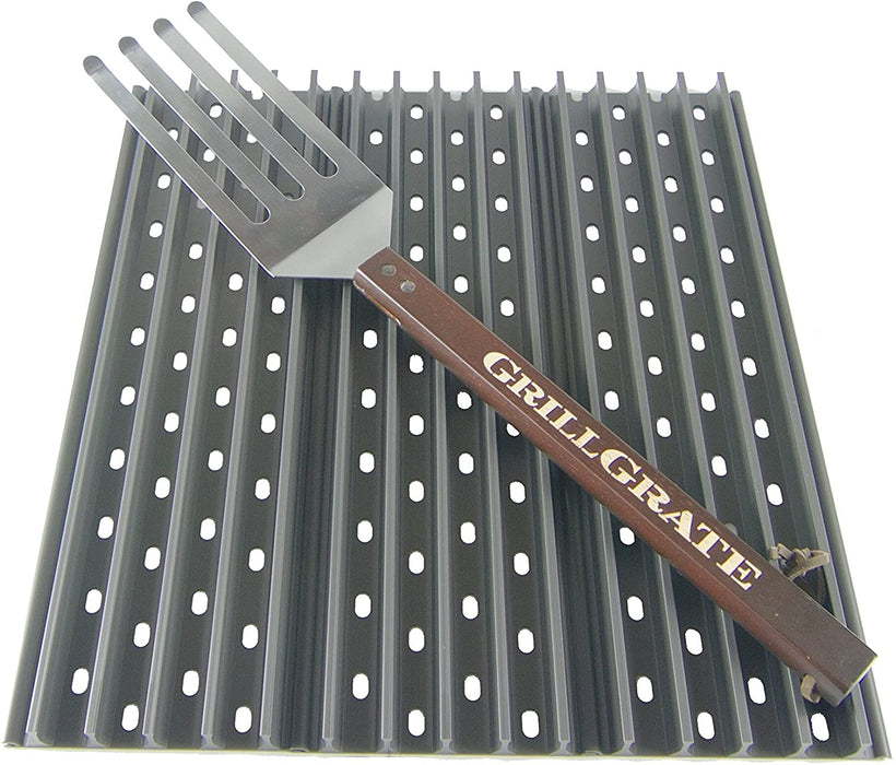 GrillGrates 16.25" Sear Station with Grate Tool for Daniel Boone RGG16.25K-0003