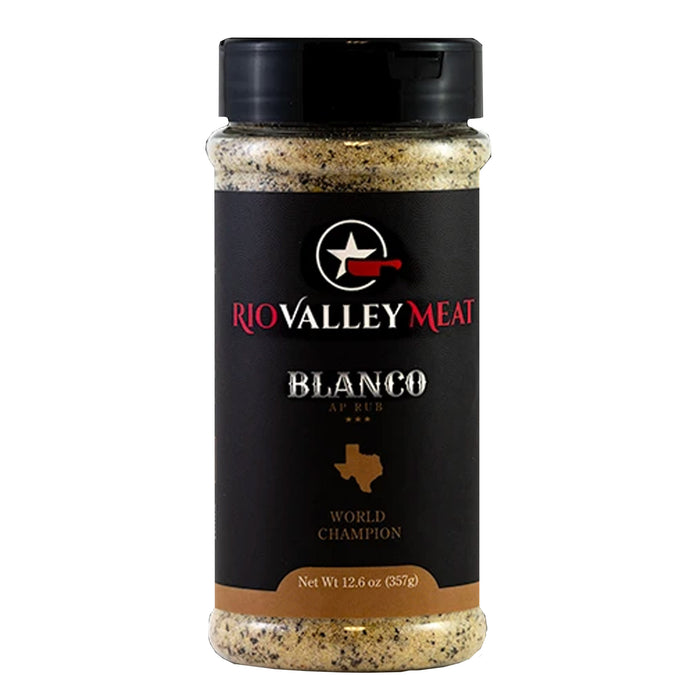 Rio Valley Meat Blanco All Purpose Rub AP 12.6 Oz Shaker Bottle OW91000