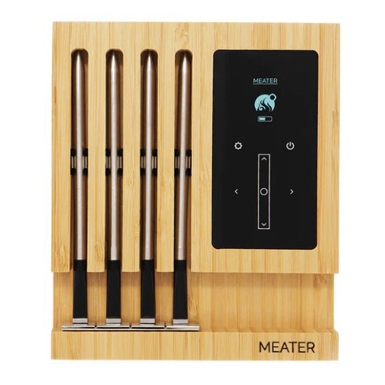 Meater 4-Probe Block With 165ft Wireless Connection Range Bluetooth Thermometer