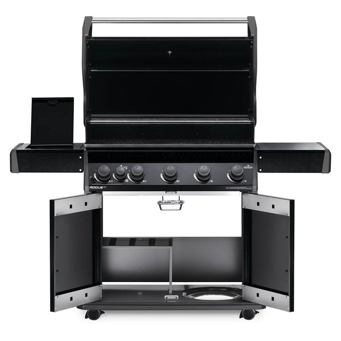 Napoleon Rogue XT 625 SIB Propane Gas Grill Infrared Side Burner 69000 BTU Black