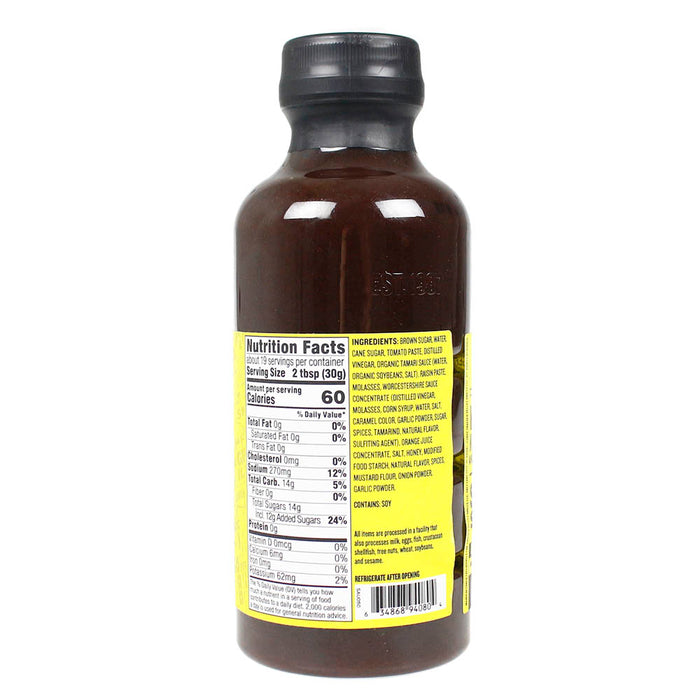 Traeger Show Me The Honey BBQ Sauce Sweet and Savory Flavor 20.25 oz SAU050