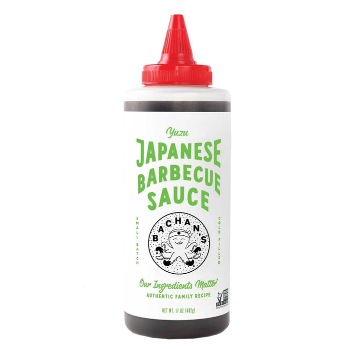 Bachan's Yuzu Japanese Barbeque Sauce/Marinade 17 oz Small Batch SCE-YZ-001