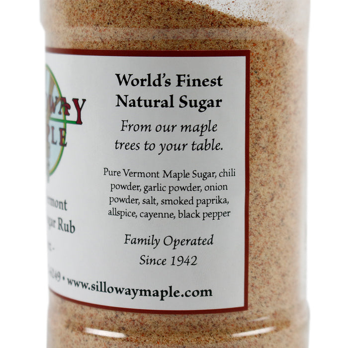 Silloway Pure Vermont Maple Sugar Rub For Meat Veggies And Breakfast Foods 4 oz