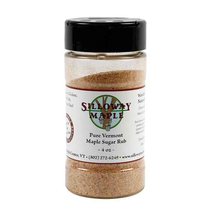 Silloway Pure Vermont Maple Sugar Rub For Meat Veggies And Breakfast Foods 4 oz