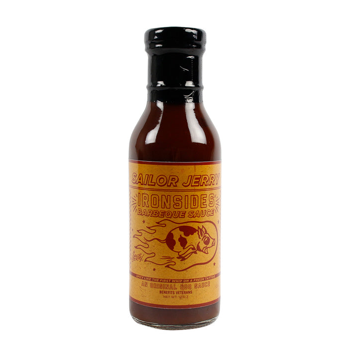 Sailor Jerry Ironside BBQ Sauce Crafted With Spiced Rum For Bold Flavor 12oz