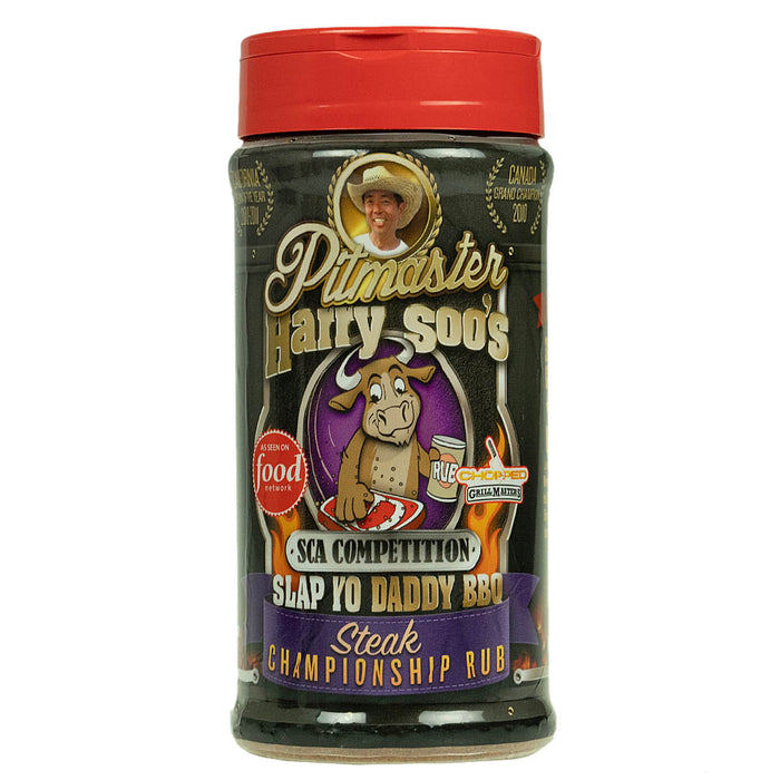 Slap Yo' Daddy SCA Competition Steak Rub Harry Soo's 12 Ounce Steak Seasoning